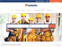 Tablet Screenshot of contratistasonline.com